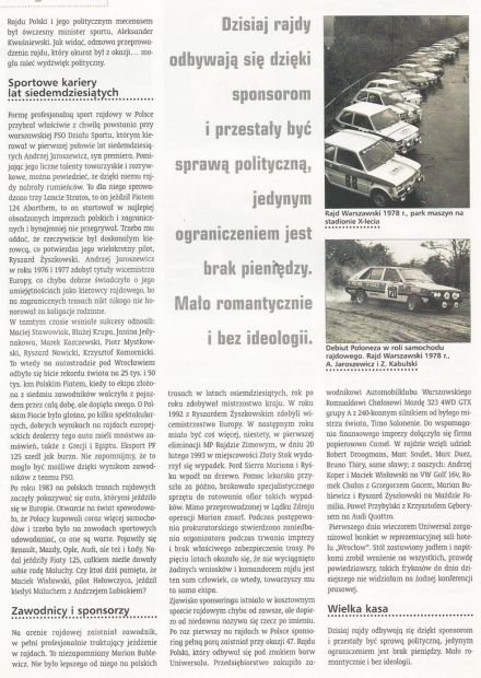 Złote rajdowe lata